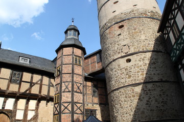 Fototapeta na wymiar Die Burg Falkenstein