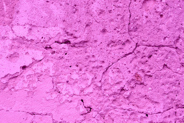 Wall fragment with scratches and cracks