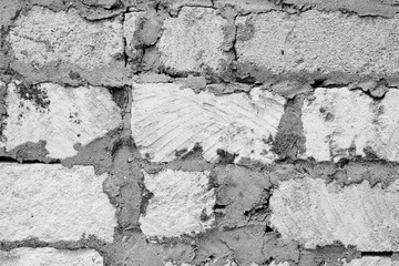 Brick texture with scratches and cracks