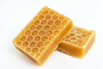 cold process handmade natural honey soap 