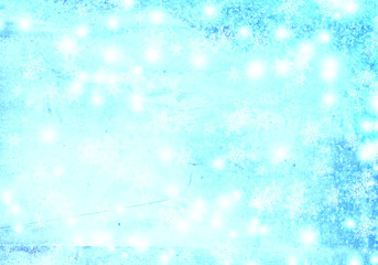 Christmas background with snowflakes