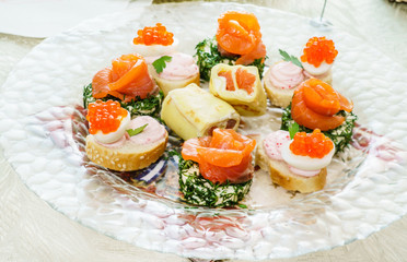 holiday canape