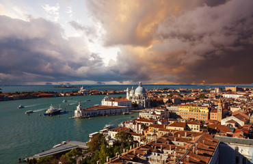 Fototapeta premium bird's eye view of Venice. Italy.