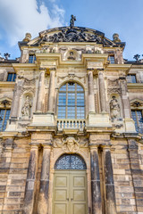 Fototapeta na wymiar Palais im Großen Garten Dresden - Detailaufnahme