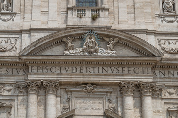 Rome is a city full of many beautiful and historical buildings and architectural detail