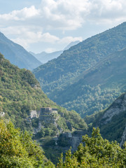 Fototapeta na wymiar Vallée d'Asp, Pyrénées