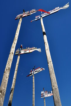 Kurische Nehrung - Traditionelle Kurenwimpel