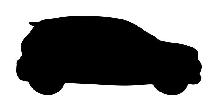 silhouette car vector symbol icon design.