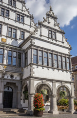 Town hall in the historical center of Paderborn