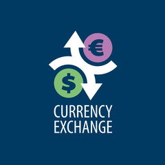 vector logo currency exchange