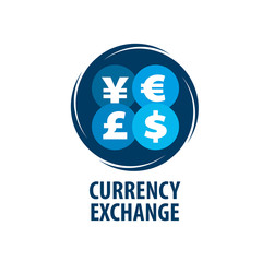 vector logo currency exchange