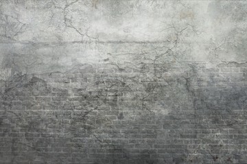 Grey Vintage Wall Background