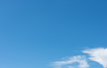 blue sky background with clouds 