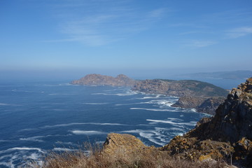 Fototapeta na wymiar Cies island,Vigo,Spain