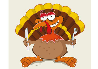 Cartoon Turkey