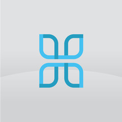 letter H logo