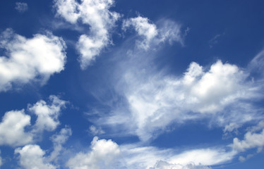 Sky white clouds Natural outdoor