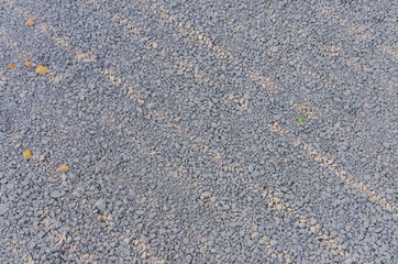 dirty gravel small stones as background or texture