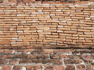 Ancient brick wall texture