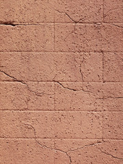crack brown wall