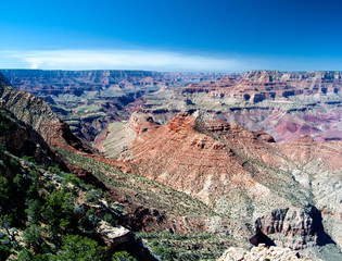 Panoramic view on the Grand canyon, USA