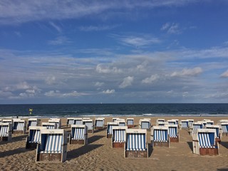 Blauer Himmel Meer Sylt