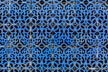 blue azulejos - tiles from Lisbon