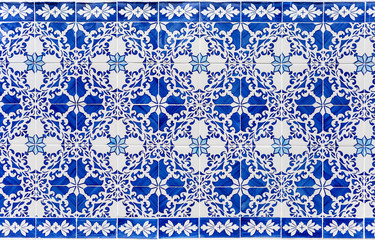 blue azulejos - tiles from Lisbon