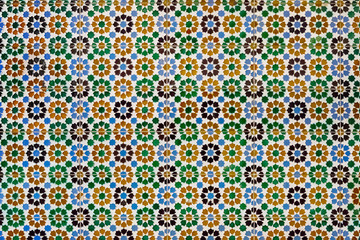 old azulejos - hand painted tiles from Lisbon