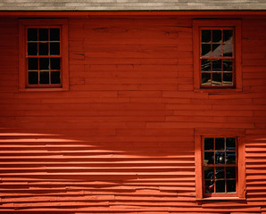 Fototapeta na wymiar Red House - Harrisville NH