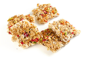 Crispy grains granola bar