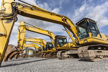 Obraz premium excavator - Bagger