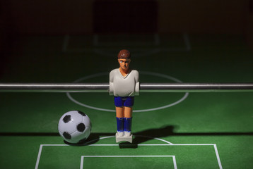 foosball table soccer . football players sport teame