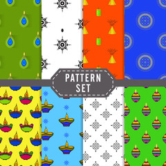 Creative Pattern Set for Festivals and Other Occasion.