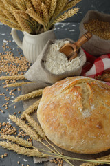 Homemade bread