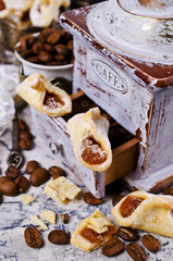 Homemade cookies  with jam