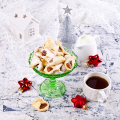 Homemade cookies  with jam