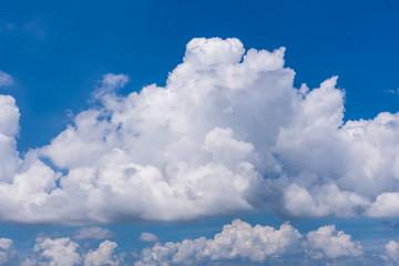Clouds with blue sky