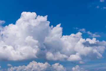 Clouds with blue sky