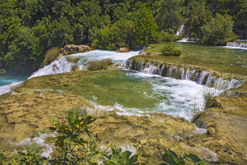 Fototapeta premium Waterfalls Krka