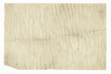 old paper isolated