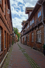 Fototapeta na wymiar Gasse in Lüneburg