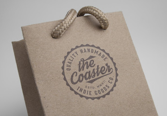 Brown Paper Bag Mockup