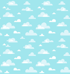 Seamless sky pattern