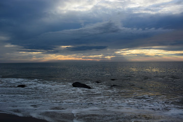 Fototapeta na wymiar Seashore Sunrise