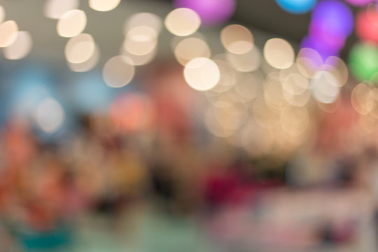 Beautiful color of bokeh background