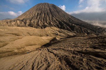 Eroded Volcanic Mountain 
