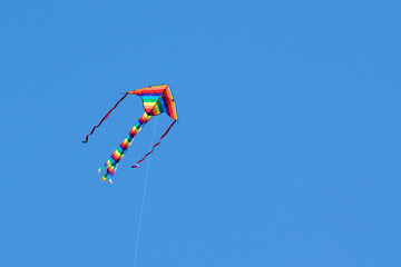 Drachen fiegen close -up