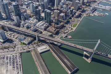 San Francisco and Bay Bridge Waterfront