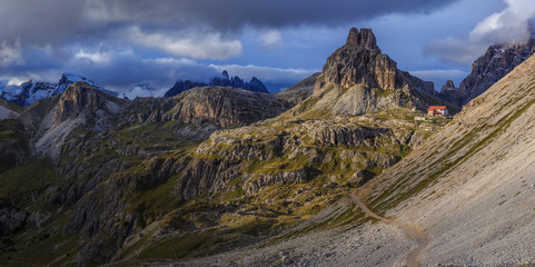 Rifugio Locatelli, Dolomites, South Tyrol, Italy
